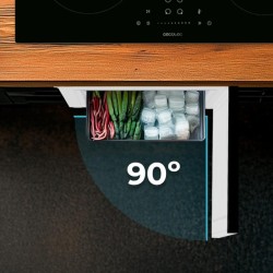 Congelador Vertical Cecotec Bolero CoolMarket TF 85 White E Capacidad de 85 Litros
