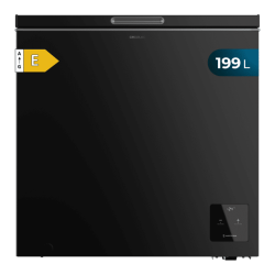Congelador Horizontal Cecotec Bolero CoolMarket Chest 199 Black E Capacidad de 199 Litros