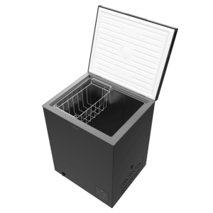 Cecotec Bolero CoolMarket Chest 142 Black E Horizontal-Gefrierschrank mit einem Fassungsvermögen von 142 Litern