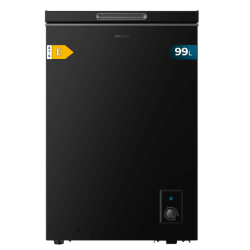 Congelador Horizontal Cecotec Bolero CoolMarket Chest 99 Black E Capacidad de 99 Litros