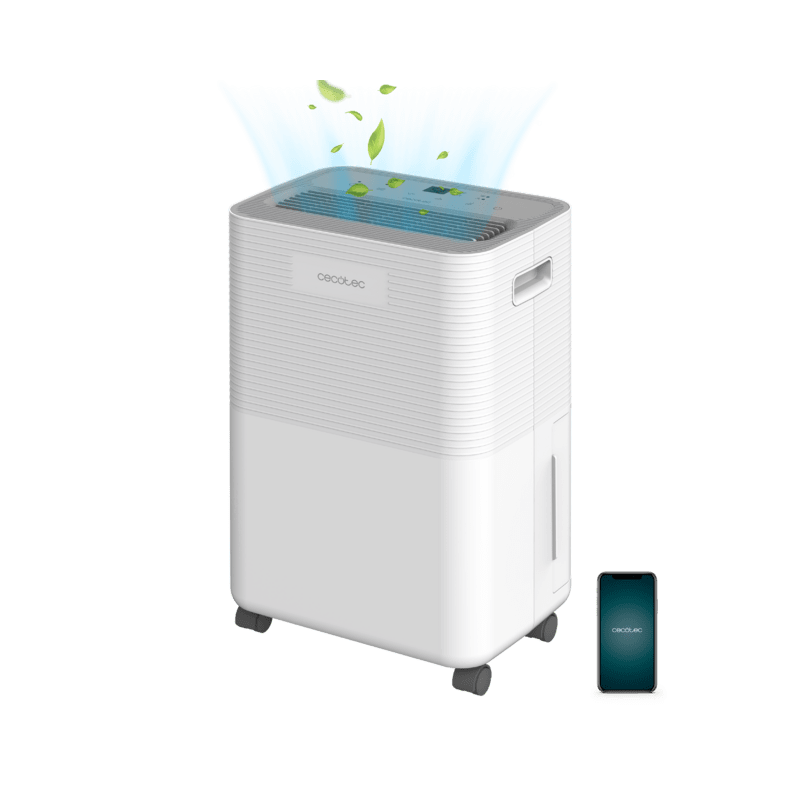 Deshumidificador Cecotec BigDry 8000 Expert Connected White 16L con WiFi