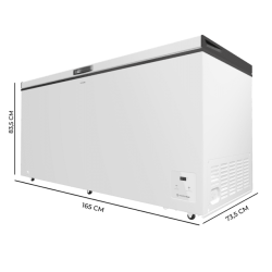 Congelador Horizontal Cecotec Bolero CoolMarket Chest 500 white E Capacidad de 500 Litros