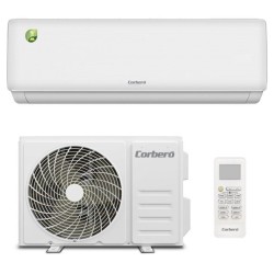 Klimaanlage Corbero CST09SIROCO Split 1x1 mit Wärmepumpe 2250 fg/h mit WiFi