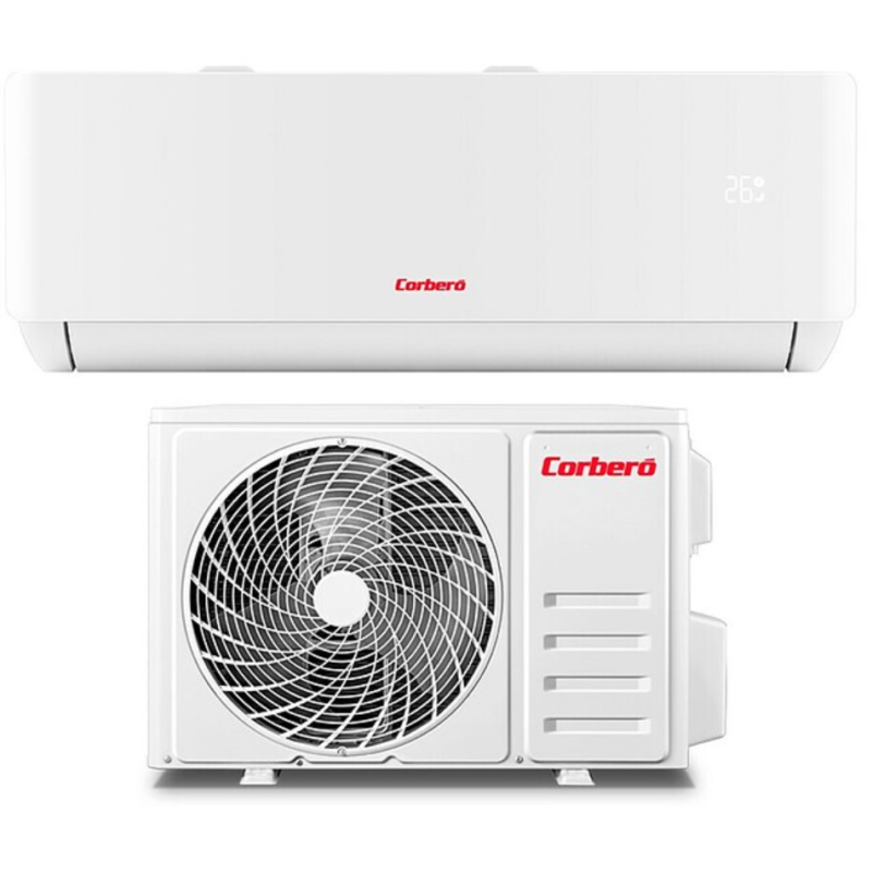 Klimaanlage Corbero CSP12MISTRAL Split 1x1 mit Wärmepumpe 3000 fg/h mit WiFi