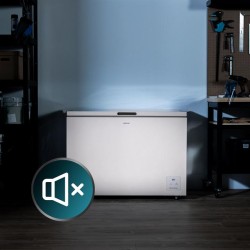 Cecotec Bolero CoolMarket Chest 254 White E Horizontal-Gefrierschrank mit einem Fassungsvermögen von 254 Litern