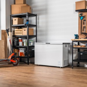 Cecotec Bolero CoolMarket Chest 254 White E Horizontal-Gefrierschrank mit einem Fassungsvermögen von 254 Litern