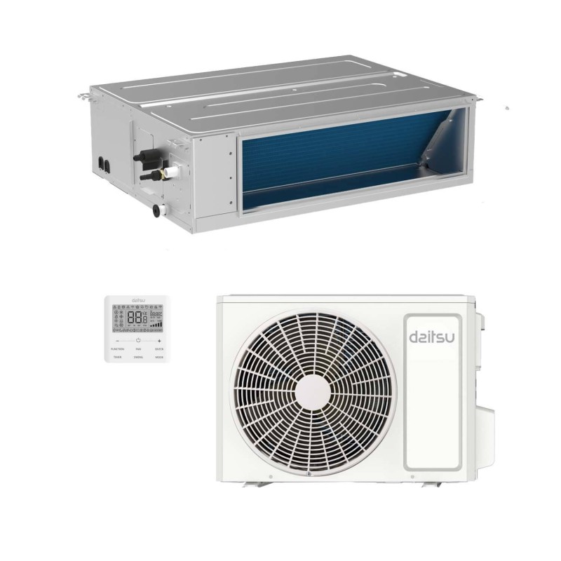 Klimaanlage Daitsu Atlas II ACD24KDBS Inverter mit Wärmepumpe 6105 fg/h
