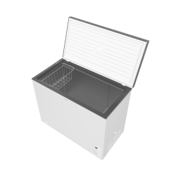 Cecotec Bolero CoolMarket Chest 254 White E Horizontal-Gefrierschrank mit einem Fassungsvermögen von 254 Litern