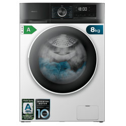 Lavadora Cecotec Bolero DressCode 8500 Inverter A Blanca 8 Kg de Capacidad