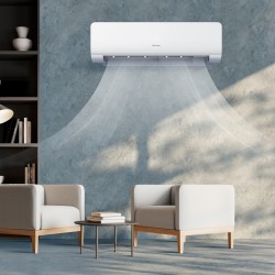 Klimaanlage Hisense Smart Clima KC70BT2B Split 1x1 mit Wärmepumpe 5420 fg/h mit WiFi