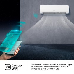 Klimaanlage Hisense Smart Clima KC70BT2B Split 1x1 mit Wärmepumpe 5420 fg/h mit WiFi