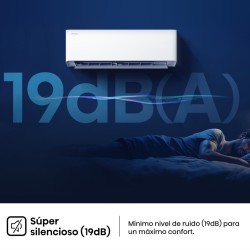 Aire Acondicionado Hisense UNI PURE HB35XU0A Split 1x1 con Bomba de Calor 3010 fg/h con WiFi
