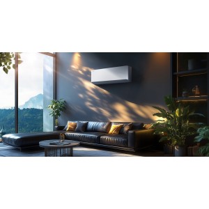 Aire Acondicionado Hisense UNI PURE HB35XU0A Split 1x1 con Bomba de Calor 3010 fg/h con WiFi
