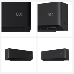 Aire Acondicionado Hisense UNI PURE HB35XU0B Negro Split 1x1 con Bomba de Calor 3010 fg/h con WiFi