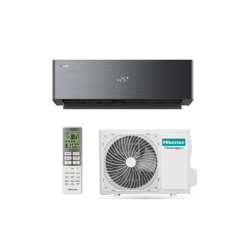 Aire Acondicionado Hisense ENERGY PRO X QH35XV4B Split 1x1 con Bomba de Calor 3010 fg/h con WiFi