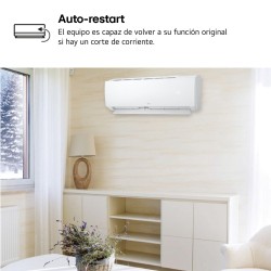 Aire Acondicionado LG ECOLG12SET Split 1x1 con Bomba de Calor 3000 fg/h con WiFi