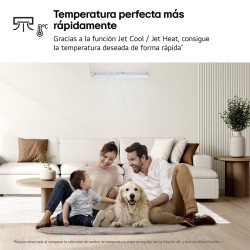 Aire Acondicionado LG ECOLG12SET Split 1x1 con Bomba de Calor 3000 fg/h con WiFi