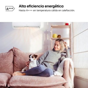 Aire Acondicionado LG ECOLG12SET Split 1x1 con Bomba de Calor 3000 fg/h con WiFi