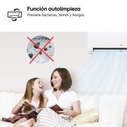 Aire Acondicionado LG REPLACE09XSET Split 1x1 con Bomba de Calor 2150 fg/h con WiFi