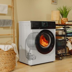 Lavadora Cecotec Bolero DressCode 9300 Inverter A Blanca 9 Kg de Capacidad