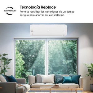Aire Acondicionado LG REPLACE18XSET Split 1x1 con Bomba de Calor 4300 fg/h con WiFi