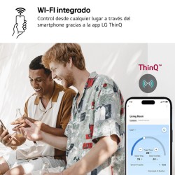 Aire Acondicionado LG REPLACE24XSET Split 1x1 con Bomba de Calor 5676 fg/h con WiFi