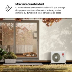 Aire Acondicionado LG REPLACE24XSET Split 1x1 con Bomba de Calor 5676 fg/h con WiFi