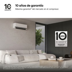 Aire Acondicionado LG MAGNA09MXSET Split 1x1 con Bomba de Calor 2150 fg/h con WiFi