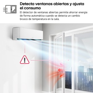 Aire Acondicionado LG MAGNA12MXSET Split 1x1 con Bomba de Calor 3010 fg/h con WiFi