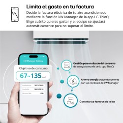 Aire Acondicionado LG MAGNA12MXSET Split 1x1 con Bomba de Calor 3010 fg/h con WiFi