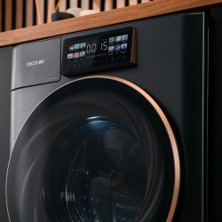 Lavadora Cecotec Bolero DressCode 10950 Autodose Inverter 3D Steel A 10 Kg de Capacidad