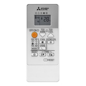 Klimaanlage Mitsubishi MSZ-HR50VFK Split 1x1 mit Wärmepumpe 4500 fg/h mit WiFi