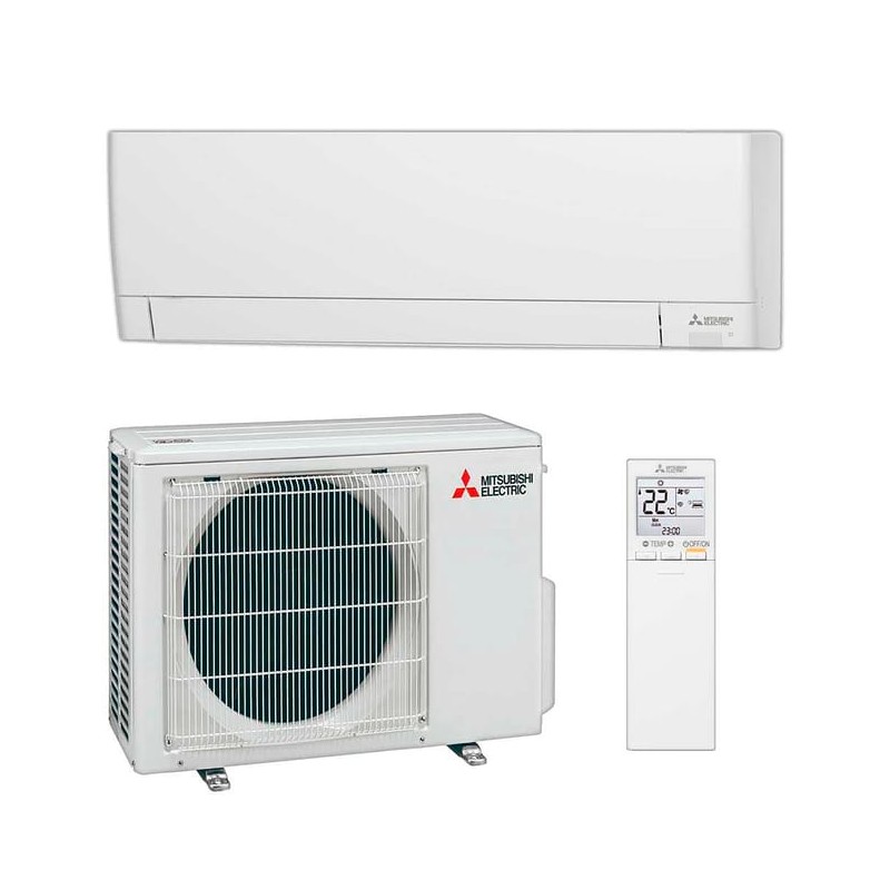 Klimaanlage Mitsubishi MSZ-AY35VGK Split 1x1 mit Wärmepumpe 3010 fg/h mit WiFi
