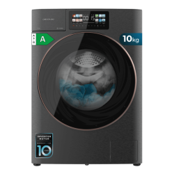 Lavadora Cecotec Bolero DressCode 10950 Autodose Inverter 3D Steel A 10 Kg de Capacidad