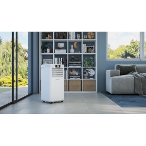 Tragbare Klimaanlage Olimpia Splendid DOLCECLIMA 10 HP Wärmepumpe 2500 fg/h mit WiFi