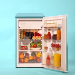 Mini Frigorífico Cecotec Bolero CoolMarket TT Origin 95 Blue E Capacidad de 95 Litros (89cm Alto x 49cm Ancho)