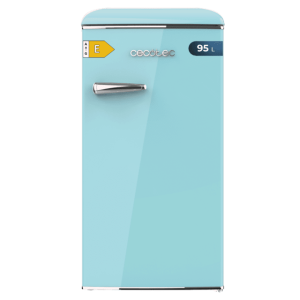 Mini Kühlschrank Cecotec Bolero CoolMarket TT Origin 95 Blue E Kapazität von 95 Liter (89cm hoch x 49cm breit)