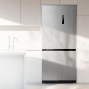 Amerikanischer Kühlschrank Cecotec Bolero CoolMarket 4D 466 SBI Inox E von 466 Liter Kapazität