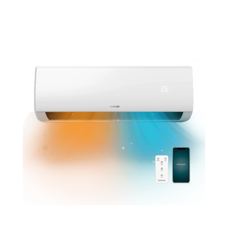 Klimaanlage Cecotec AirClima 12000 Smartfresh Connected Split 1x1 mit der Wärmepumpe 3000 fg/h con WiFi