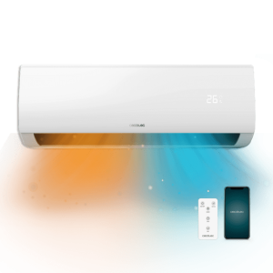 Klimaanlage Cecotec AirClima 12000 Smartfresh Connected Split 1x1 mit der Wärmepumpe 3000 fg/h con WiFi