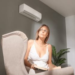 Klimaanlage Cecotec AirClima 12000 Smartfresh Connected Split 1x1 mit der Wärmepumpe 3000 fg/h con WiFi