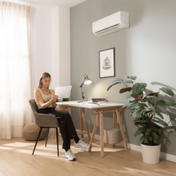 Klimaanlage Cecotec AirClima 12000 Smartfresh Connected Split 1x1 mit der Wärmepumpe 3000 fg/h con WiFi