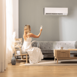 Klimaanlage Cecotec AirClima 18000 Smartfresh Split 1x1 mit der Wärmepumpe 4500 fg/h
