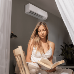 Aire Acondicionado Cecotec AirClima 18000 Smartfresh Split 1x1 con Bomba de Calor 4500 fg/h