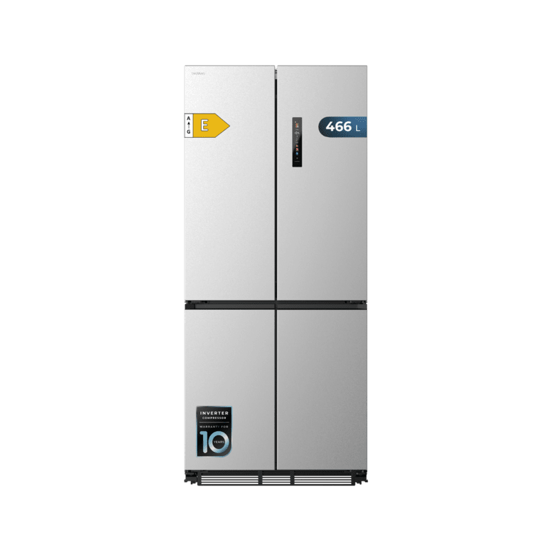 Frigorífico Americano Combi Cecotec Bolero CoolMarket 4D 466 SBI Inox E Capacidad de 466 Litros Frigorífico Americano Combi Cecotec Bolero CoolMarket 4D 466 SBI Inox E Capacidad de 466 Litros