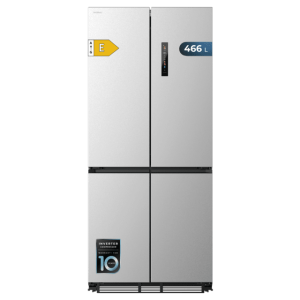 Amerikanischer Kühlschrank Cecotec Bolero CoolMarket 4D 466 SBI Inox E von 466 Liter Kapazität
