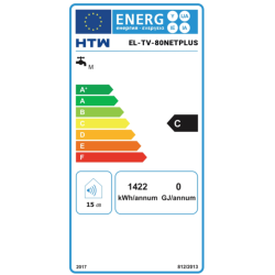 Termo Eléctrico Vertical ELUXE 80 Litros