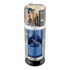 Bomba de calor ACS Aerotermia HAIER HP200M7-F9 Mural 200 Litros Gas R-290 con WiFi