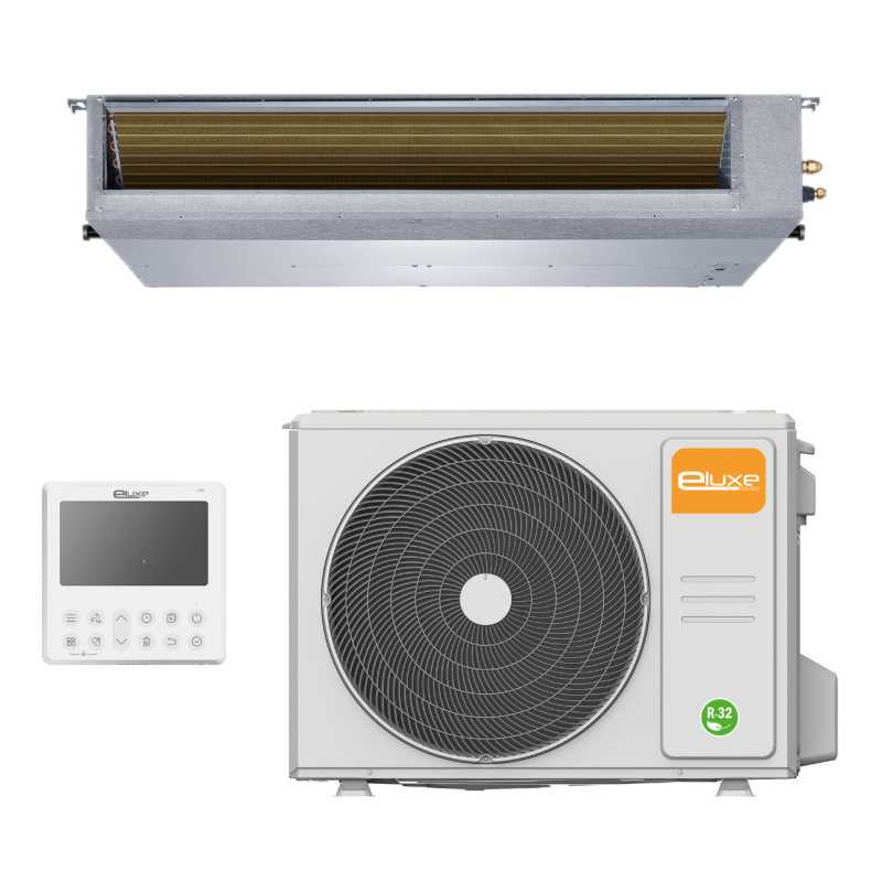 Luftkanal Klimaanlage ELUXE D036OPL Inverter mit Wärmepumpe 9073 fg/h Luftkanal Klimaanlage ELUXE D036OPL Inverter mit Wärmepumpe 9073 fg/h