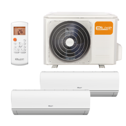 Klimaanlage Multisplit ELUXE AMBER Split 2x1 mit der Wärmepumpe 2200+2200 fg/h